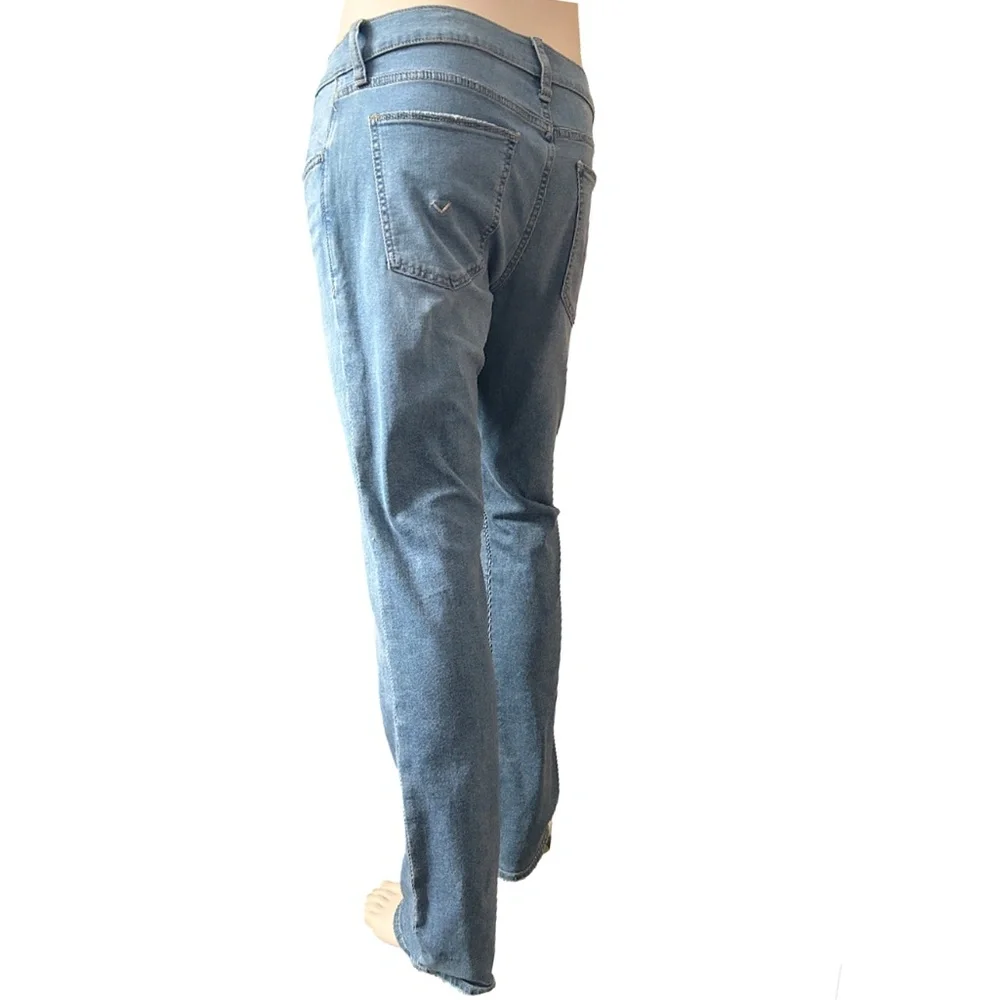 Hudson Byron Denim Jeans Slim Cut Straight Leg Zip Fly 5-Pocket Pants Dungaree - Picture 4 of 16